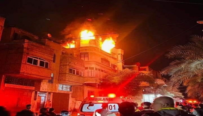 21 حالة وفاة في حريق