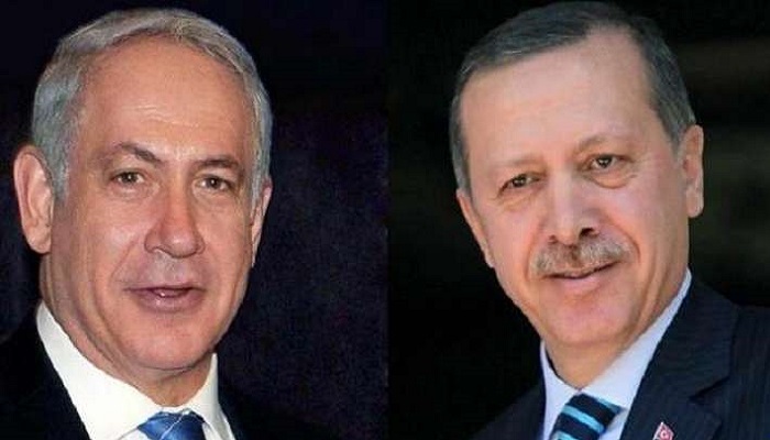 12 دقيقة تجمع أردوغان ونتنياهو لأول مرة منذ 2013
