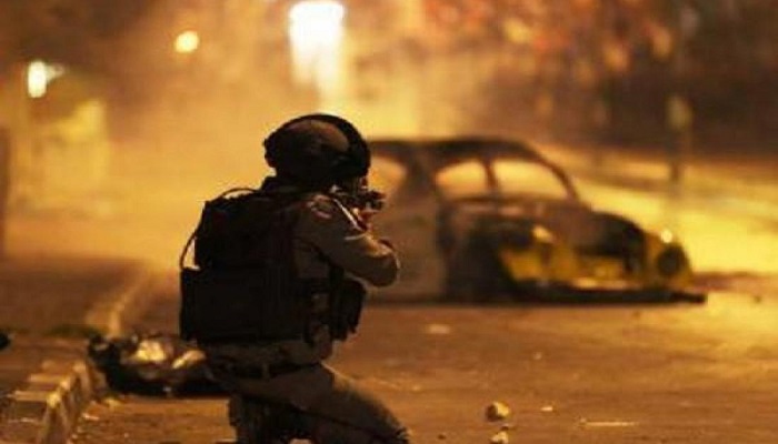 اصابة شاب بالرصاص الحي خلال مواجهات مع الاحتلال في مدينة نابلس