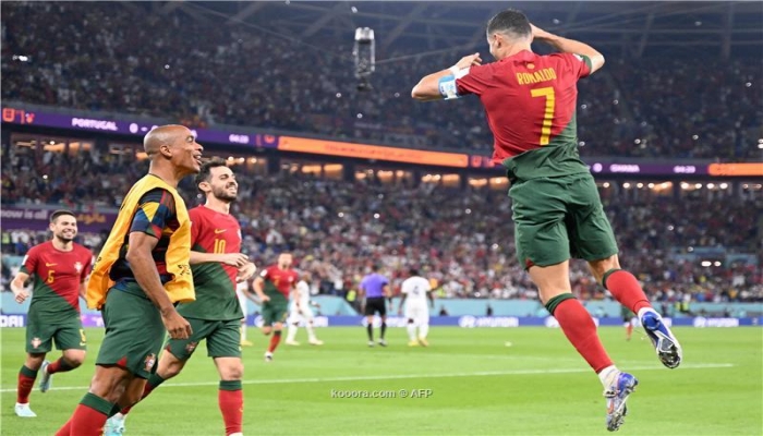رونالدو يتفوق على