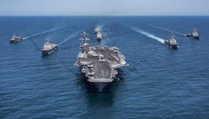 الصين تتهم البحرية الأمريكية بانتهاك مياهها والأسطول الأمريكي السابع يرد
