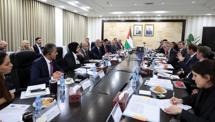 رئيس الوزراء يفتتح أعمال اللجنة الأوروبية الفلسطينية المشتركة
