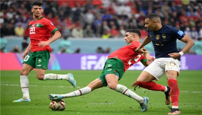  منتخب فرنسا ينهي مغامرة المغرب في كأس العالم