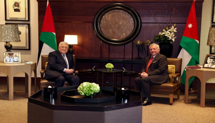 الرئيس لملك الأردن: أمن ورخاء المملكة من أمن ورخاء فلسطين
