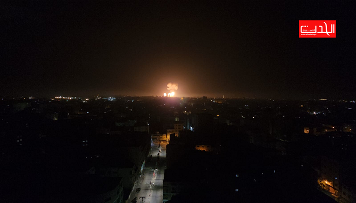 الاحتلال يقصف مواقع جنوب قطاع غزة

