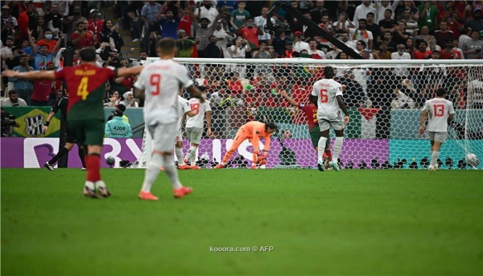  البرتغال تكتسح سويسرا بسداسية وتصطدم بالمغرب في ربع النهائي
