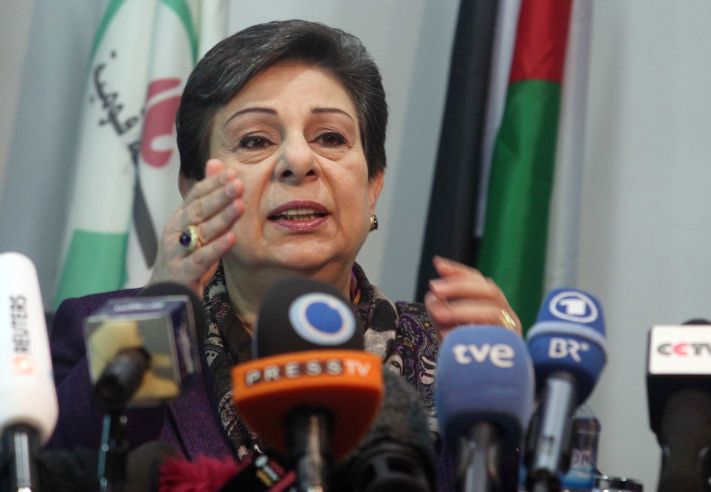 حنان عشراوي تعلن اعتذارها عن حضور جلسة المجلس المركزي 