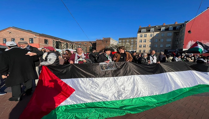 وقفتان تضامنيتان مع الأسرى الفلسطينيين في الدنمارك
