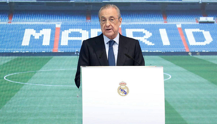 رئيس ريال مدريد يعلق