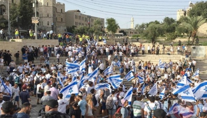 شرطة الاحتلال توافق على إقامة مسيرة أعلام جديدة
