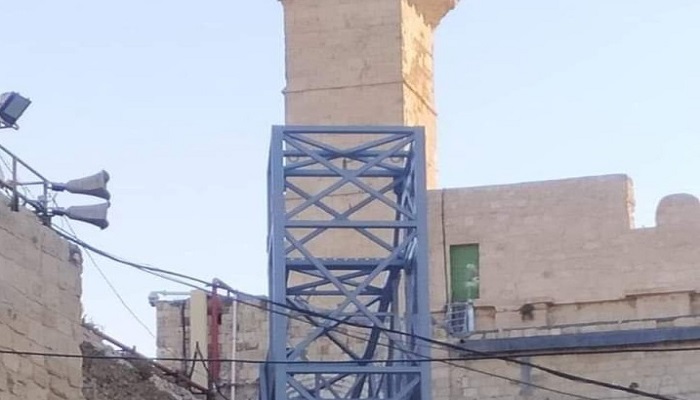 عن إقامة مصعد كهربائي داخل الحرم الإبراهيمي.. مدير الحرم للحدث: الأخطر منذ الاحتلال