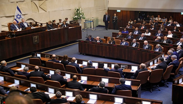 المعارضة الإسرائيلية تضع مشروع حل الكنيست في أجندة الكنيست ليوم الأربعاء 

