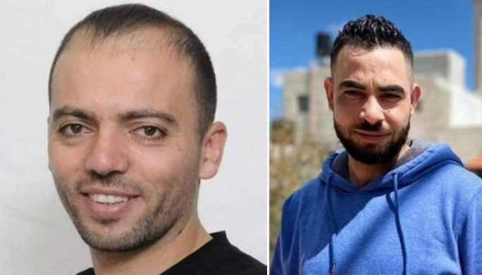 الاحتلال يرفض نقل المعتقلين المضربين عواودة وريان إلى المستشفى