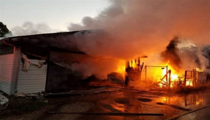 انفجار داخل منجرة