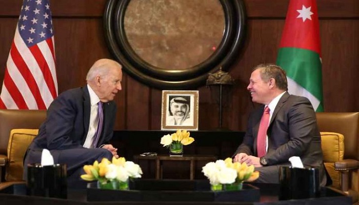 بايدن يعلن عزم الولايات المتحدة تقديم مساعدات للأردن بنحو 1.45 مليار دولار سنويا