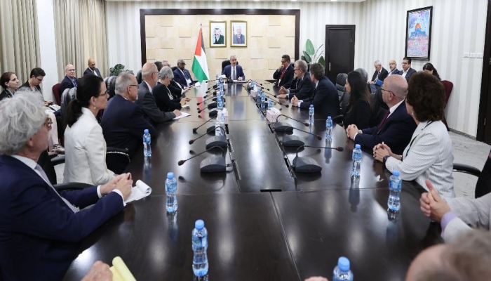 اشتية يطالب الكونغرس الأميركي الاعتراف بدولة فلسطين والضغط على إسرائيل للالتزام بالاتفاقيات