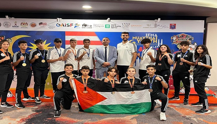 فلسطين تحصد 13 ميدالية ببطولتيّ العالم والأندية للعبة 