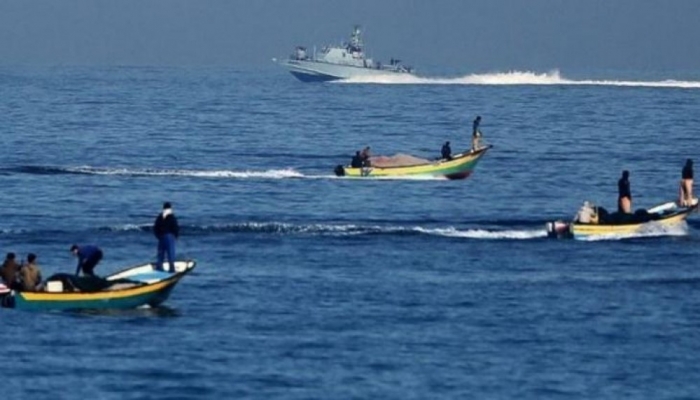 بحرية الاحتلال تستهدف الصيادين جنوب قطاع غزة