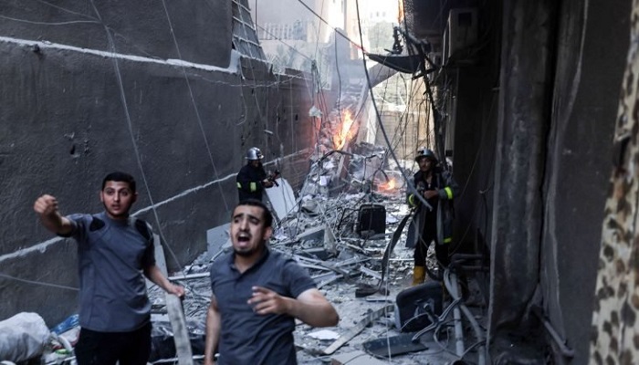 غارة إسرائيلية جديدة على موقع جنوب غرب مدينة غزة