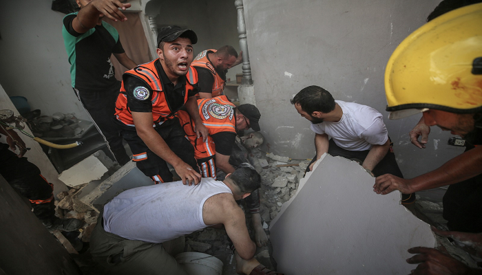 الديمقراطية: الحرب الإجرامية على قطاع غزة إرهاب دولة منظم يجب أن يتوقف


