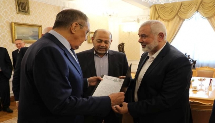 تفاصيل لقاء وفد حماس