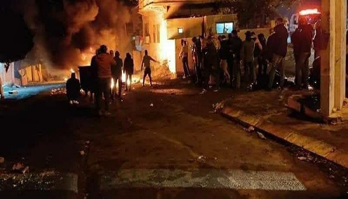 إصابة شاب بالرصاص خلال مواجهات في حوسان غرب بيت لحم 
