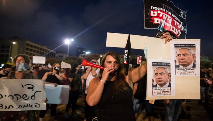 الآلاف من الإسرائيليين يستعدون للتظاهر ضد نتنياهو السبت المقبل 

