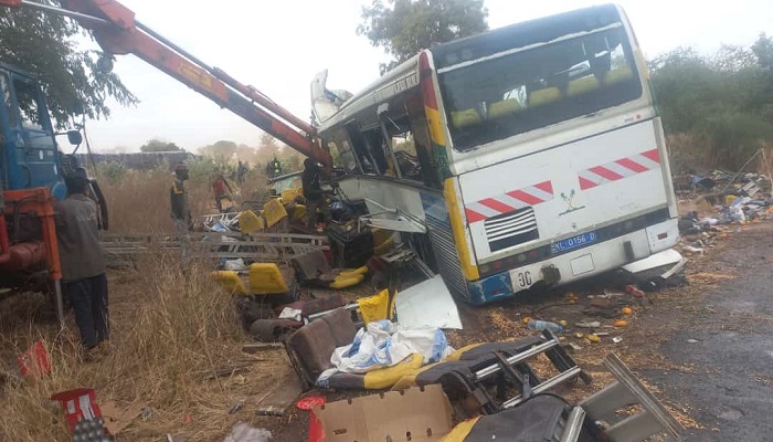 مصرع 19 شخصا في حادث تصادم حافلتين في السنغال
