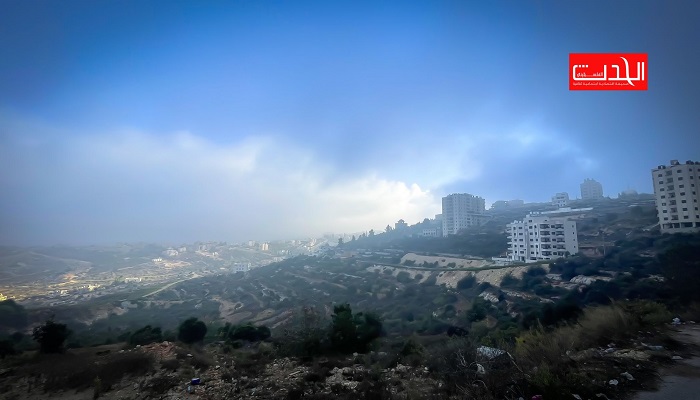 حالة الطقس: أجواء غائمة ومغبرة