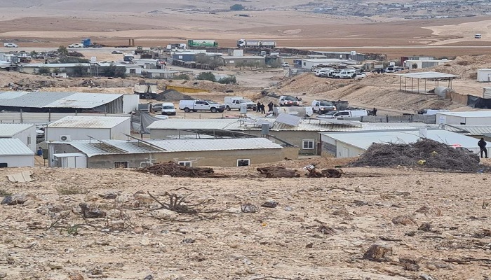 قوات الاحتلال تهدم 3 منازل بتل عراد في النقب