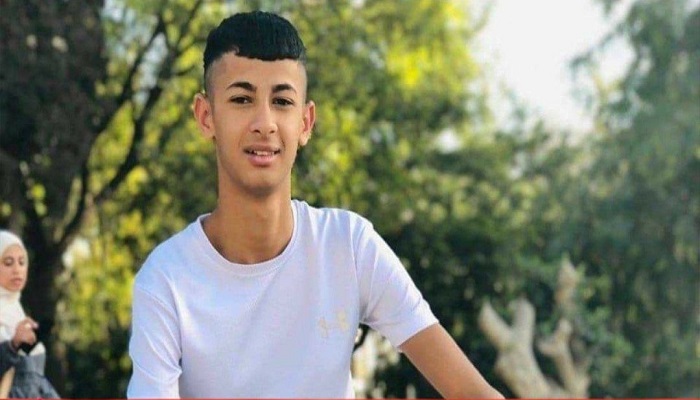 استشهاد الطفل عامر أبو زيتون برصاص الاحتلال في نابلس 

