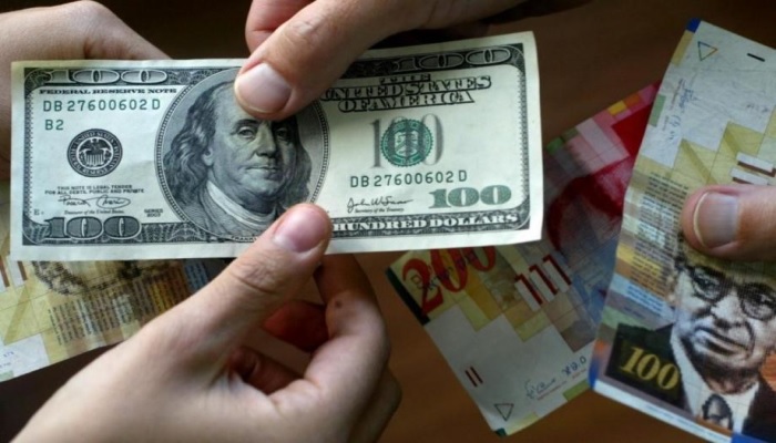 الدولار الأمريكي والدينار الأردني يواصلان الارتفاع أمام الشيقل 