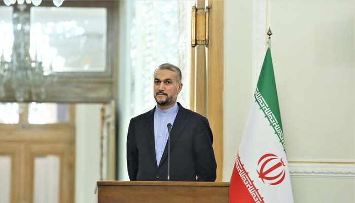 وزير الخارجية الإيراني بعد مجزرة 