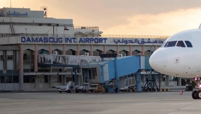 شهيد وجريح نتيجة العدوان الإسرائيلي على مطاري دمشق وحلب