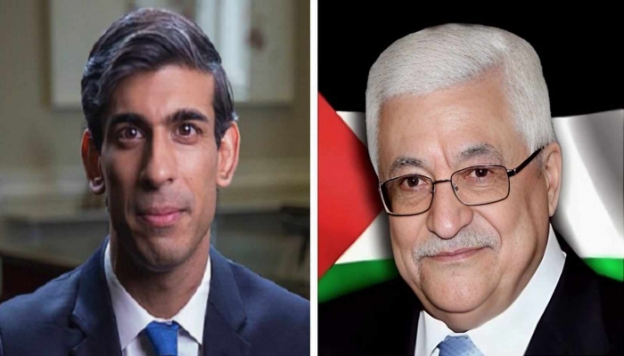 تفاصيل الاتصال الهاتفي بين الرئيس عباس ورئيس وزراء بريطانيا
