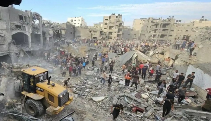 حماس: مجزرة مخيم جباليا يتحمل مسؤوليتها كل الدول والحكومات والمنظمات الداعمة للاحتلال
