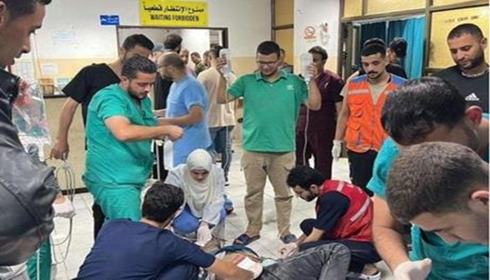 200 جريح ما زالوا محاصرين في المستشفى الإندونيسي شمال قطاع غرة
