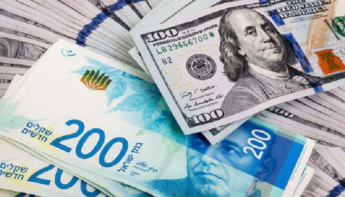 أسعار صرف العملات الاجنبية مقابل الشيقل الإسرائيلي اليوم الجمعة 
