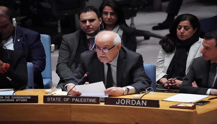 المندوب الفلسطيني لدى الأمم المتحدة يعتبر قرار الجمعية العامة بشأن غزة 
