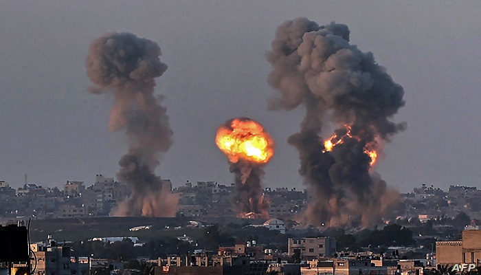 قصف إسرائيلي على غزة

