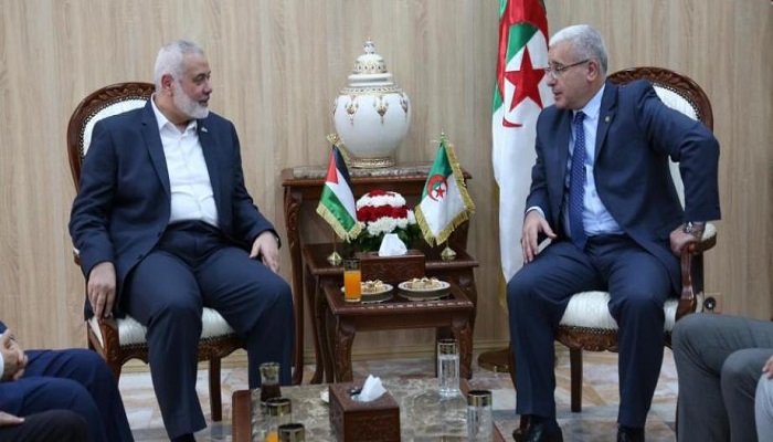 هنية يثمّن جهود الرئيس الجزائري تبون لنصرة القضية الفلسطينية
