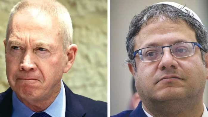 بن غفير يطالب نتنياهو بإقالة وزير الجيش غالانت