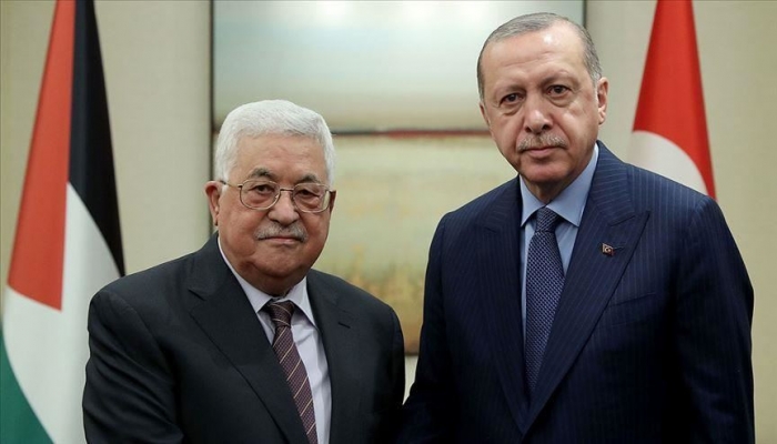اتصال هاتفي بين الرئيس عباس ونظيره التركي
