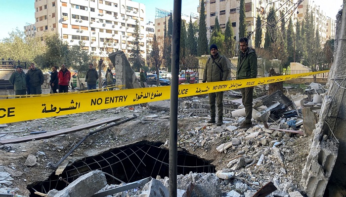 إيران تندد بشدة بهجمات إسرائيل على دمشق
