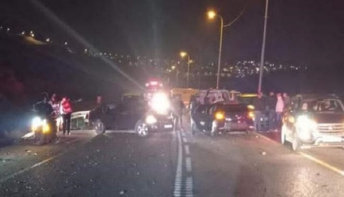 14 إصابة في حادث سير على الطريق الواصل بين قلقيلية ونابلس