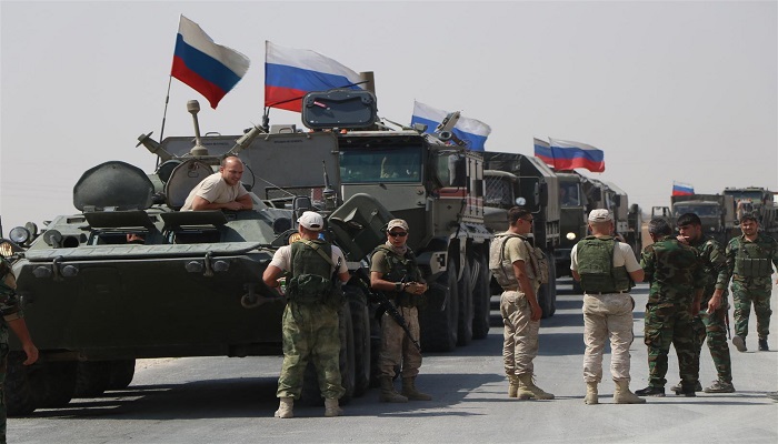 تدريب عسكري سوري – روسي مشترك في محافظة حماة
