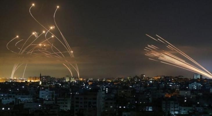 صواريخ من غزة تجاه المستوطنات بعد اعتداءات الاحتلال في الأقصى