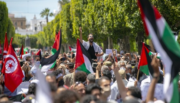 تونس تدين العدوان الإسرائيلي على قطاع غزة 