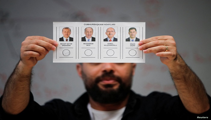 بعد فرز 99% من الأصوات: أردوغان يحصل على 49.39% وأوغلو 44.97%
