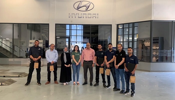 فريق خدمات ما بعد البيع في الشركة الفلسطينية للسيارات يحصد الشهادة الدولية المعتمدة لصيانة السيارات الكهربائية



